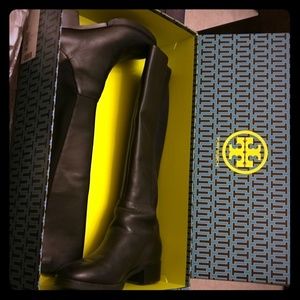 Tory Burch 'Caitlin' black boots